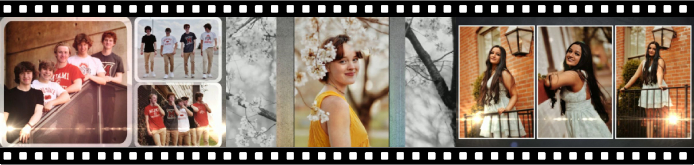 'Senior Portraits' slideshow template