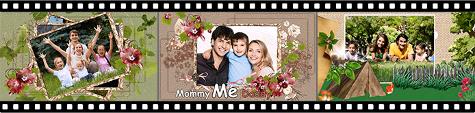 Family slideshow templates