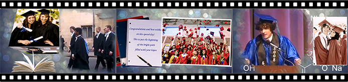 Graduation slideshow templates