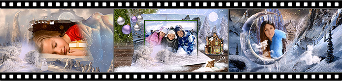 Merry Christmas slideshow templates