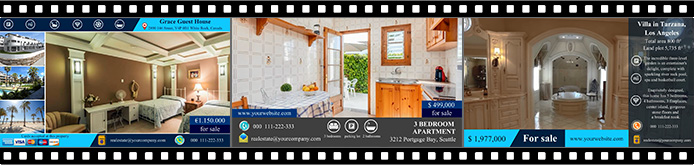 Real estate slideshow templates